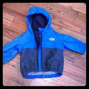 Blue 3-6 month North Face  Coat